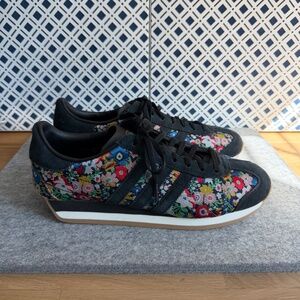 Liberty London x adidas Women's Country OG 'Floral Embroidery' in Black (Women)